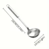 304 Stainless Steel Long-handled Soup Spoon