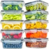 10pcs Storage Containers for Kitchen Organization