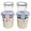 16 Oz Reusable Plastic Containers - Vacuum Sealed