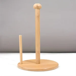Charming Wooden Paper Towel Holder