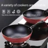 German Diamond Nonstick Stir fry Pan